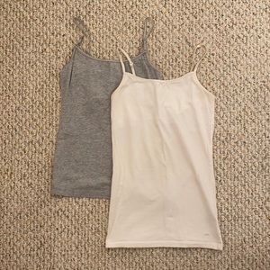 Camis, Size S, gray and white